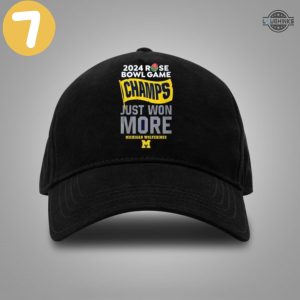 michigan rose bowl champs hat michigan wolverines football classic embroidered baseball cap 2024 game day university of michigan go blue dad hats laughinks 12