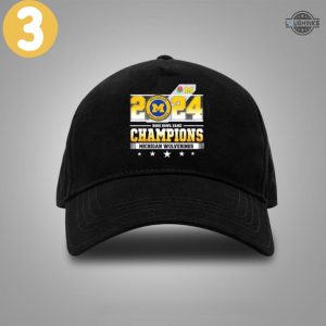 michigan rose bowl champs hat michigan wolverines football classic embroidered baseball cap 2024 game day university of michigan go blue dad hats laughinks 8