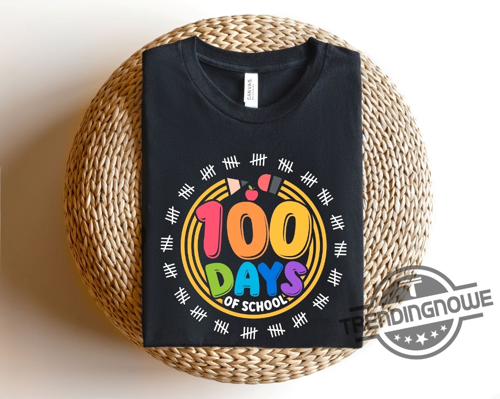 100 Days Of School Shirt V2 100 Day Kid Shirt 100Th Day Of School Celebration Student Shirt Back To School Shirt