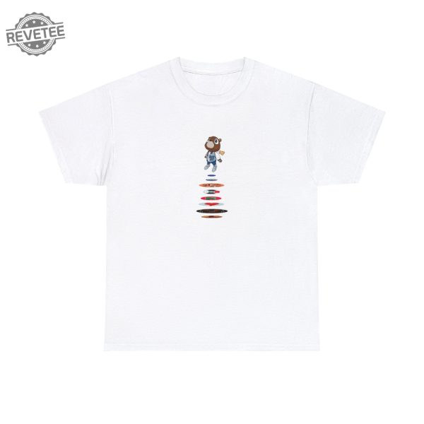 Kan West Graduation Tshirt The College Dropout Graduation Bear Gift For Unique revetee 1