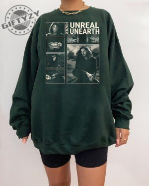 Unreal Unearth Hoodie Album Hozier Music Sweatshirt Unreal Unearth Graphic Tshirt Hozier Tour Gift For Men Women Shirt giftyzy 3