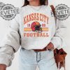 Kansas City Chief Retro Style Sweatshirt Crewneck Vintage Chief Fan Gift Football Crewneck Sweatshirt Football Fan Tee Unique revetee 1 2