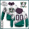 Personalized Anaheim Mighty Ducks 90S Vintage Throwback Home Jersey Unique T Shirt Hoodie Sweatshirt Long Sleeve Shirt revetee 1