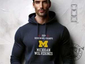 Rose Bowl Champions Shirt Big Ten Champions Sweatshirt Michigan Tshirt Michigan Hoodie Rose Bowl Shirt giftyzy 3