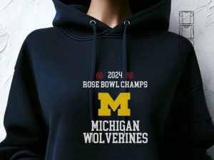 Rose Bowl Champions Shirt Big Ten Champions Sweatshirt Michigan Tshirt Michigan Hoodie Rose Bowl Shirt giftyzy 4