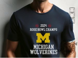 Rose Bowl Champions Shirt Big Ten Champions Sweatshirt Michigan Tshirt Michigan Hoodie Rose Bowl Shirt giftyzy 5