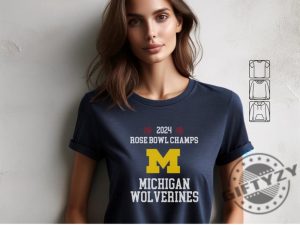 Rose Bowl Champions Shirt Big Ten Champions Sweatshirt Michigan Tshirt Michigan Hoodie Rose Bowl Shirt giftyzy 6