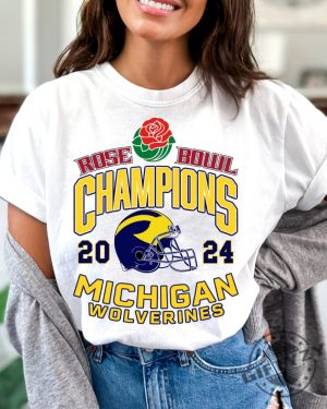 Rose Bowl Champions Shirt University Of Michigan Tshirt Michigan Vs Everybody Hoodie Rose Bowl Wolverines Football Sweatshirt College Football Shirt giftyzy 4