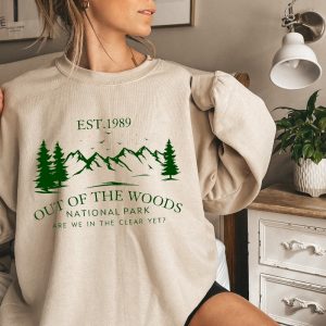 Out Of The Woods National Park Sweatshirt Out Of The Woods Sweatshirt Nature Lover Sweatshirt National Park Sweatshirt Music Sweatshirt Unique revetee 2 1