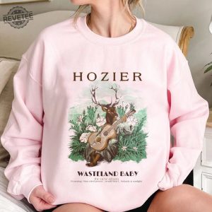 Retro Hozier Wasteland Baby Sweatshirt Hozier Tour Shirt 2023 Vintage Hozier Sweatshirt Gift For Hozier Fan Unreal Unearth Hozier Album Unique revetee 3