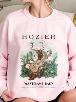 Retro Hozier Wasteland Baby Sweatshirt Hozier Tour Shirt 2023 Vintage Hozier Sweatshirt Gift For Hozier Fan Unreal Unearth Hozier Album Unique revetee 3