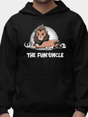 The Fun Uncle Shirt The Fun Uncle Hoodie The Fun Uncle Sweatshirt Long Sleeve Unique revetee 2