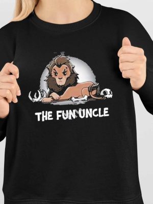 The Fun Uncle Shirt The Fun Uncle Hoodie The Fun Uncle Sweatshirt Long Sleeve Unique revetee 4