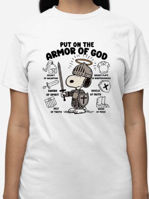 Put On The Armor Of God Sweatshirt Unique Put On The Armor Of God T Shirt Hoodie Long Sleeve Shirt revetee 3