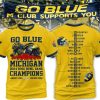 Go Blue Michigan 2024 Rose Bowl Game Champs January 1 2024 Shirt Hoodie Sweatshirt Long Sleeve Shirt revetee 1