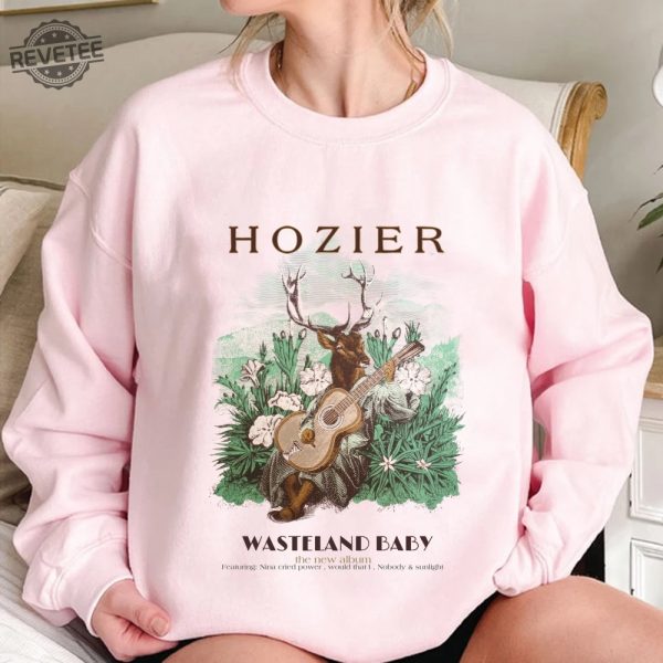 Retro Hozier Wasteland Baby Sweatshirt Hozier Tour Shirt 2023 Vintage Hozier Sweatshirt Gift For Hozier Fan Unreal Unearth Hozier Album Unique revetee 3 1