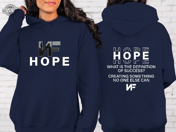 Hope Album Sweatshirt Nf Hope Tour Sweatshirt Nf Hope Tracklist Sweatshirt Rapper Nf Fan Sweatshirt Rapper Fan Gift Unique revetee 1