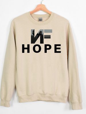 Hope Album Sweatshirt Nf Hope Tour Sweatshirt Nf Hope Tracklist Sweatshirt Rapper Nf Fan Sweatshirt Rapper Fan Gift Unique revetee 4