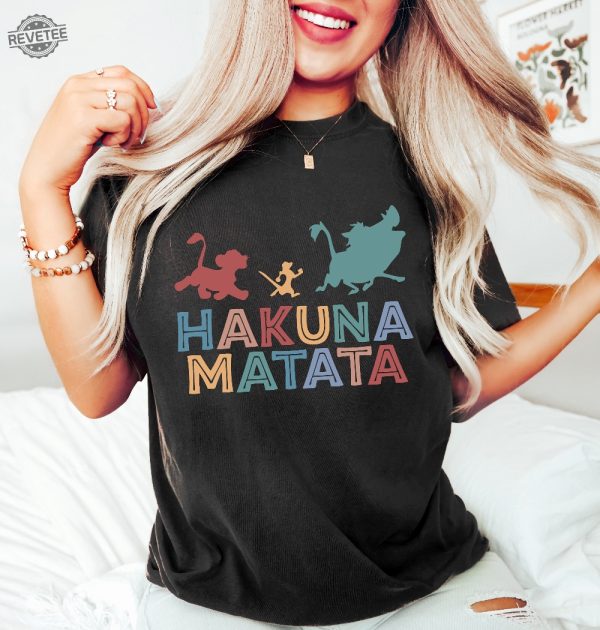 Animal Kingdom Shirt Hakuna Matata Shirt Disney Shirts Disney Shirts For Women Animal Kingdom Tees Disney Vacation Shirt Unique revetee 2