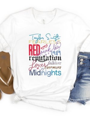 Swiftie Shirt Swiftian Shirt The Eras Tour Shirt Ts Lover Shirt Ts Fans Tee Red Midnights Lover Tee New Eras Tour Outfits Unique revetee 5