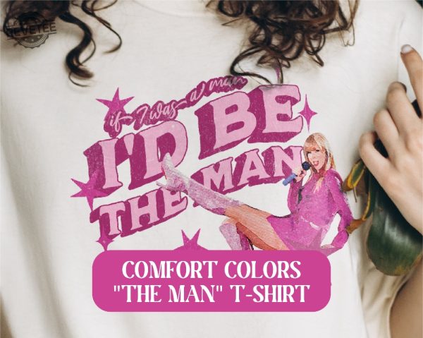 Taylor Swift Eras Tour The Man Lover Comfort Colors Shirt Perfect Lover Era Christmas Gift For Sister Friend Girlfriend Wife Unique revetee 1