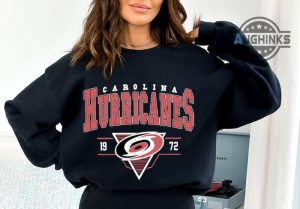 carolina hurricanes sweatshirt tshirt hoodie mens womens vintage carolina hurricane tee shirts ice hockey college sweater carolina hockey fan gift 1972 laughinks 2