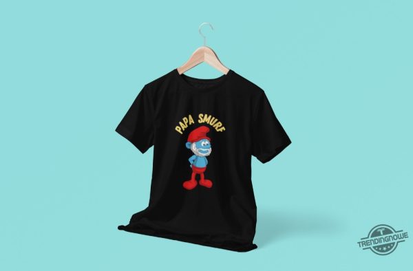 Papa Smurf Shirt Sweatshirt Hoodie trendingnowe 4