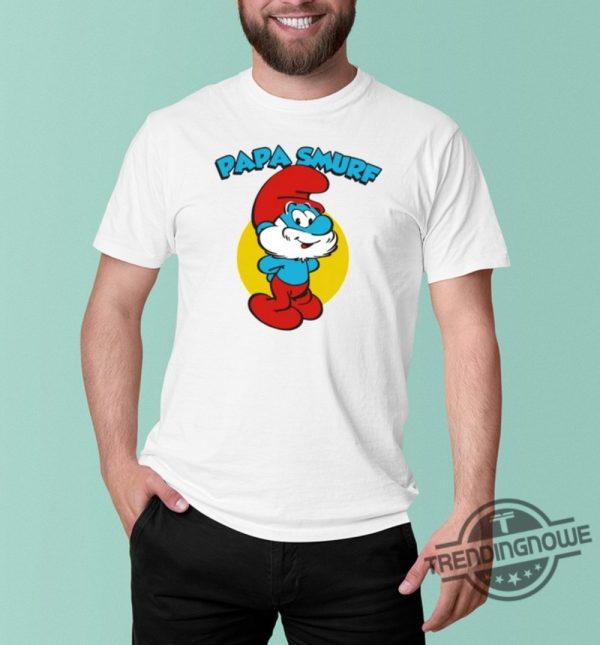 Papa Smurf Shirt V2 Sweatshirt Hoodie trendingnowe 1