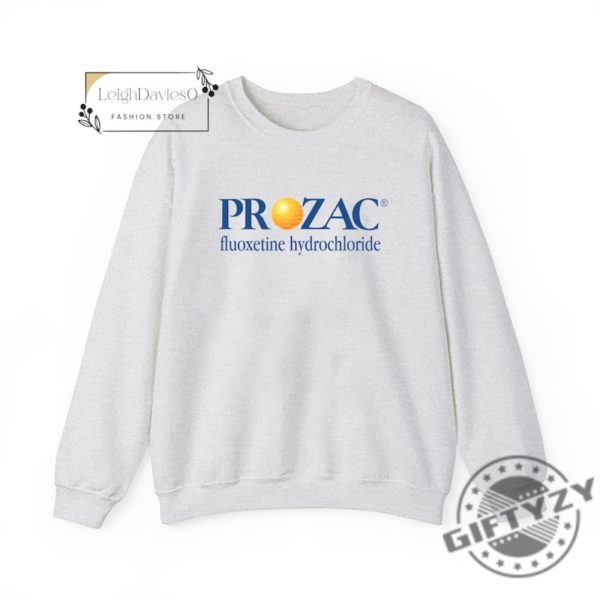 Limited Prozac Fluoxetine Hydrochloride Crewneck Sweatshirt Hoodie And Tshirt Trendy Shirt giftyzy 2