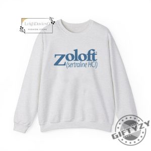 Limited Zoloft Sertraline Hcl Ash Gray Tshirt Unisex Hoodie And Sweatshirt Trending Shirt giftyzy 3