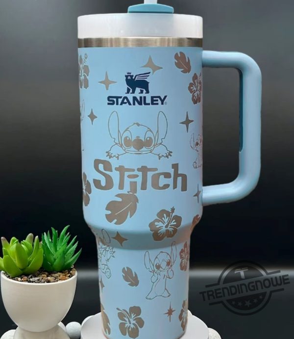 Stitch Stanley Tumbler Disney Stitch Stanley Cup trendingnowe.com 1 1