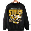 Vintage Pittsburgh Football Mickey Donald Duck And Goofy Shirt Pittsburgh Steelers Sport Shirt Gift For Fans trendingnowe 3