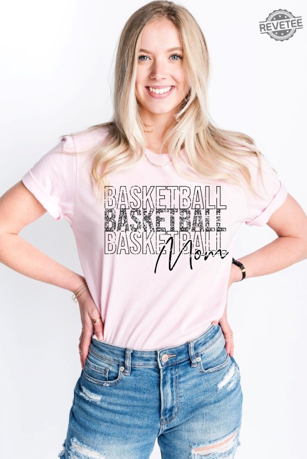 Basketball Mom Shirt Basketball Mom Gift New Mom Shirt Mother Day Shirt Cute Mom Gift Funny Mom Gift Gift For Her Game Day T Shirt Unique revetee 3