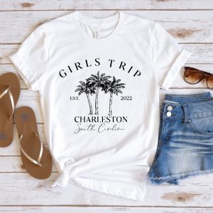 Girls Trip Shirt Girls Vacation Tee Girls Travel Tshirt Vacay Mode Traveler Gift Girls Weekend Tee Womens Travel Shirt Spa Getaway Unique revetee 2