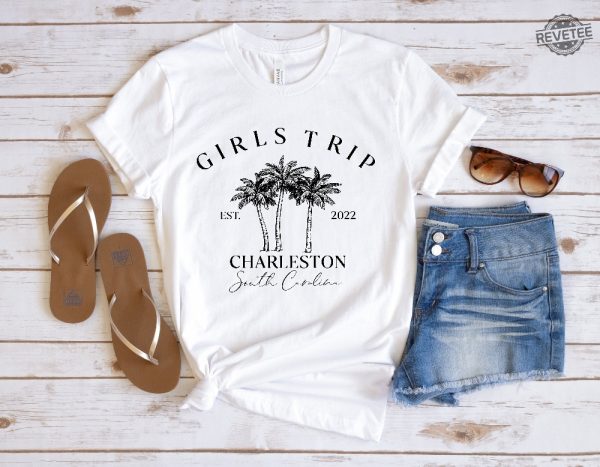 Girls Trip Shirt Girls Vacation Tee Girls Travel Tshirt Vacay Mode Traveler Gift Girls Weekend Tee Womens Travel Shirt Spa Getaway Unique revetee 2