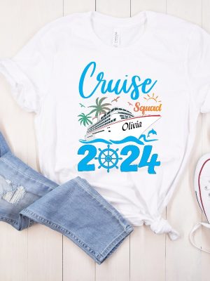 Custom Cruise Squad 2024 Shirt Cruise Squad Shirt Custom Cruise Squad Group Shirt For 2024 Custom Family Cruise Shirts Family Cruise Unique revetee 2