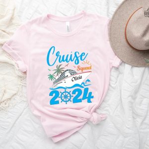 Custom Cruise Squad 2024 Shirt Cruise Squad Shirt Custom Cruise Squad Group Shirt For 2024 Custom Family Cruise Shirts Family Cruise Unique revetee 3