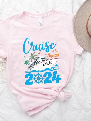 Custom Cruise Squad 2024 Shirt Cruise Squad Shirt Custom Cruise Squad Group Shirt For 2024 Custom Family Cruise Shirts Family Cruise Unique revetee 3