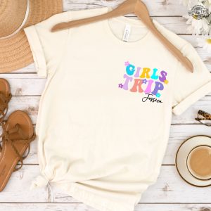 Girls Trip 2024 Shirts Girls Vacation Shirt Custom Vacation Shirts Weekend Trip Shirt Custom Girls Trip Shirt Summer Vacation Shirt Unique revetee 2