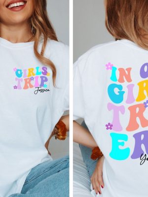 Girls Trip 2024 Shirts Girls Vacation Shirt Custom Vacation Shirts Weekend Trip Shirt Custom Girls Trip Shirt Summer Vacation Shirt Unique revetee 4