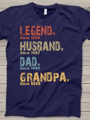 Personalized Legend Husband Dad Grandpa Shirt Apparel For Grandpa Best Shirt For Papa Fathers Day Gift Birthday Gift Unique revetee 2