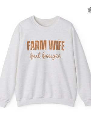 Farm Wife But Boujee Sweatshirt Farmers Wife Shirt Harvest Sweatshirt Farm Life Shirt Dibs On The Farmer Support Your Local Farmer Unique revetee 3