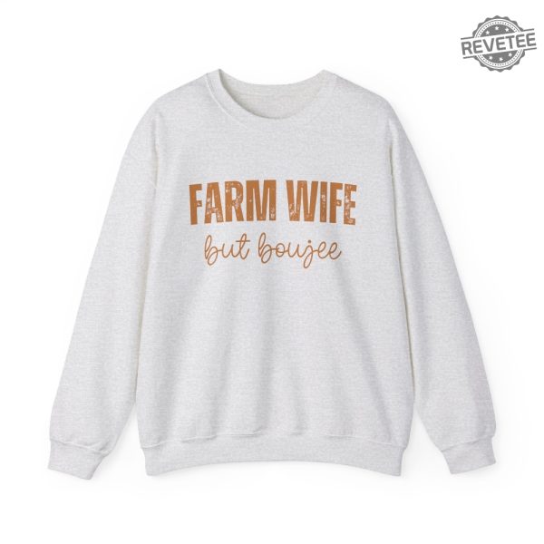 Farm Wife But Boujee Sweatshirt Farmers Wife Shirt Harvest Sweatshirt Farm Life Shirt Dibs On The Farmer Support Your Local Farmer Unique revetee 3