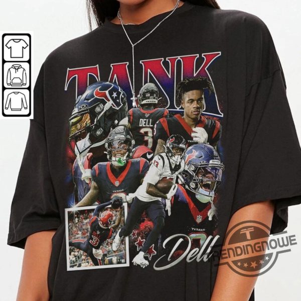 Tank Dell Houston Shirt Texans Football Christmas Shirt Football 90S Vintage Gift trendingnowe 2