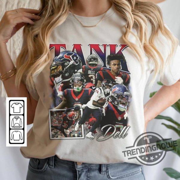 Tank Dell Houston Shirt Texans Football Christmas Shirt Football 90S Vintage Gift trendingnowe 3