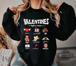 taylor swift valentines day shirt sweatshirt hoodie mens womens swiftie valentines taylors version tee swiftie era tshirt valentines day lover era gift galentines day laughinks 1