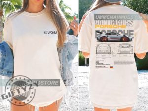 Porsche 911 Gt3 Rs Aesthetic Shirt Porsche 911 Gt3 Rs 2 Side Tshirt Porsche Hoodie Trending Sweatshirt Gift For Fan giftyzy 3