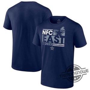 Nfc East Champions Shirt Dallas Cowboys 2023 Nfc East Division Champions Conquer Shirt trendingnowe 2 1