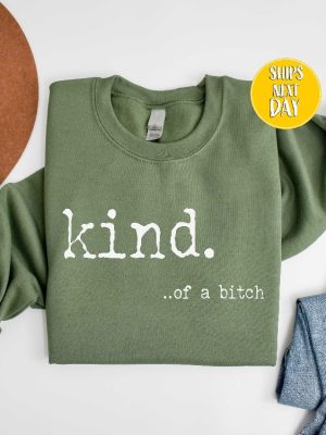 Kind Of A Bitch Shirt Funny Sweatshirt Hate Me Love Me Be Kind Hoodie Funny Hoodie Offensive Shirts Womens Attitude Shirt Unique revetee 2