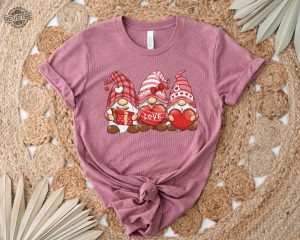 Valentine Day Gnomes Shirt Pilgrim Love Gnome Shirt Valentine Day Shirt Funny Gnomes Shirt Valentine Day Tees Unique revetee 3